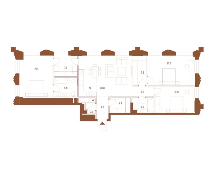 ЖК Vesper Кутузовский, Москва | Жилой комплекс «Веспер Кутузовский»