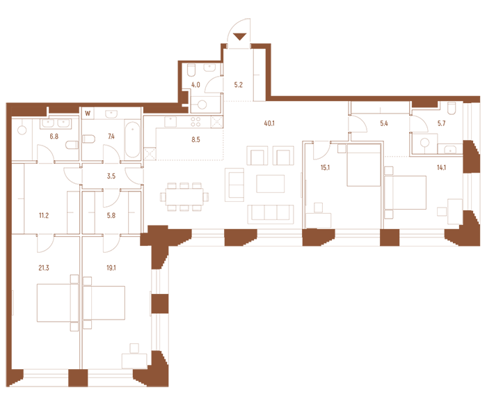 ЖК Vesper Кутузовский, Москва | Жилой комплекс «Веспер Кутузовский»